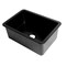Alfi Brand Black Matte 27"x18" Fireclay Undermount/Drop In Firelcay Kitchen Sink ABF2718UD-BM - alternate 10